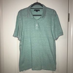 Mens green Michael Kors polo XL
